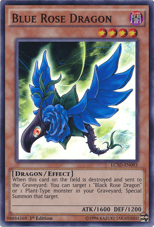 Blue Rose Dragon [LC5D-EN093] Super Rare - POKÉ JEUX