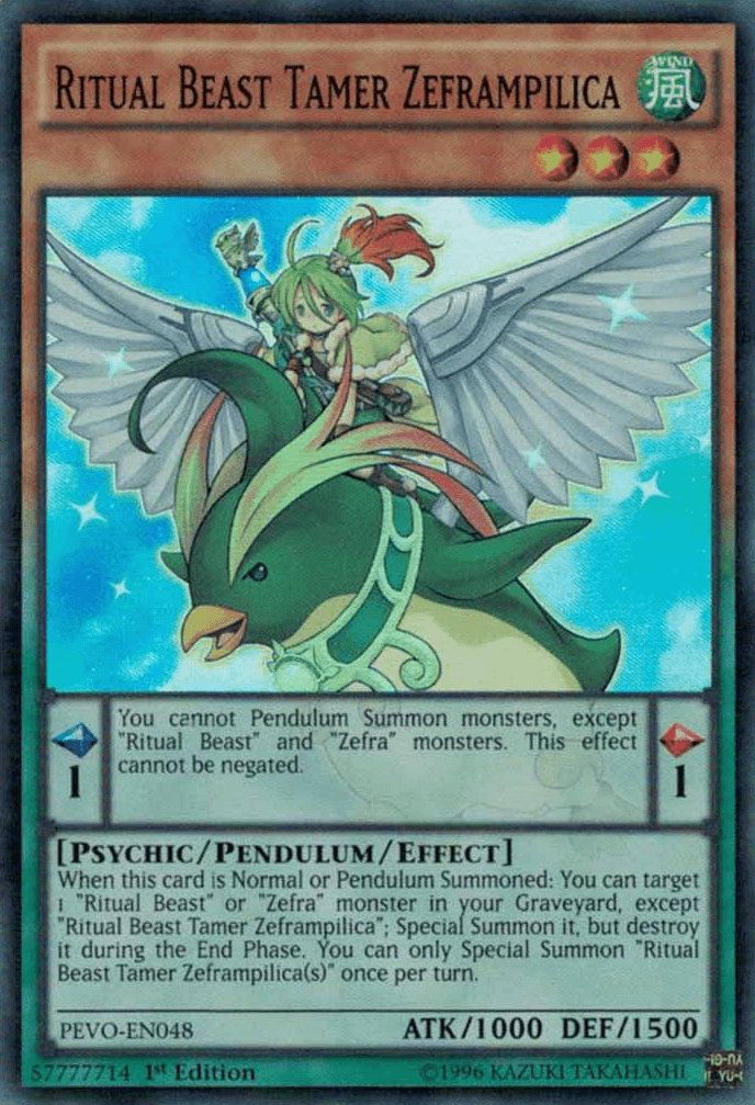 Ritual Beast Tamer Zeframpilica [PEVO-EN048] Super Rare - POKÉ JEUX