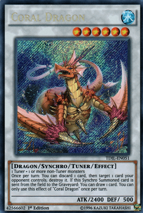 Coral Dragon [TDIL-EN051] Secret Rare - POKÉ JEUX