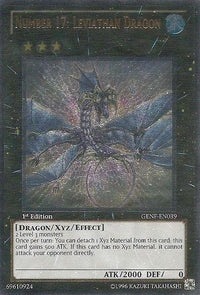 Number 17: Leviathan Dragon [GENF-EN039] Ultimate Rare - POKÉ JEUX