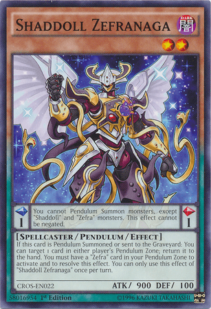 Shaddoll Zefranaga [CROS-EN022] Common - POKÉ JEUX