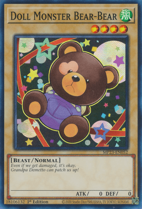 Doll Monster Bear-Bear [MP23-EN052] Super Rare - POKÉ JEUX