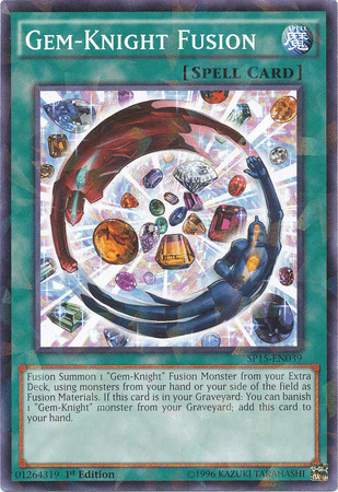 Gem-Knight Fusion [SP15-EN039] Shatterfoil Rare - POKÉ JEUX