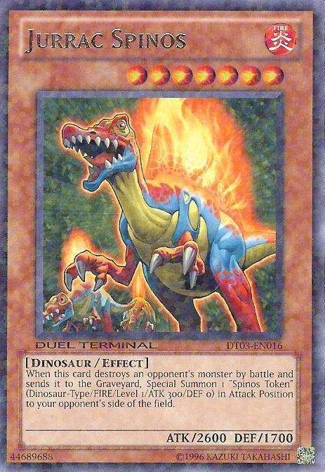Jurrac Spinos [DT03-EN016] Rare - POKÉ JEUX