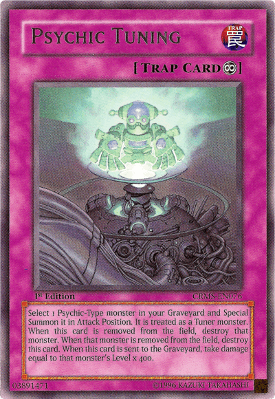 Psychic Tuning [CRMS-EN076] Rare - POKÉ JEUX
