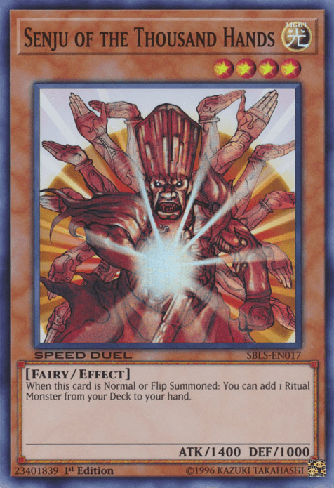 Senju of the Thousand Hands [SBLS-EN017] Super Rare - POKÉ JEUX