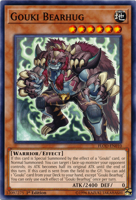 Gouki Bearhug [FLOD-EN010] Common - POKÉ JEUX