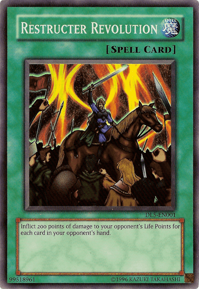 Restructer Revolution [DL5-EN001] Super Rare - POKÉ JEUX