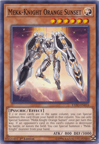 Mekk-Knight Orange Sunset [EXFO-EN016] Common - POKÉ JEUX