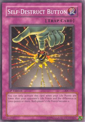 Self-Destruct Button [IOC-105] Common - POKÉ JEUX