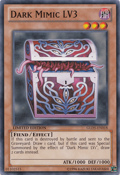 Dark Mimic LV3 [GLD5-EN018] Common - POKÉ JEUX