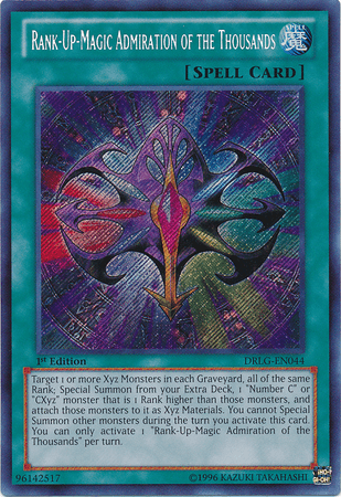 Rank-Up-Magic Admiration of the Thousands [DRLG-EN044] Secret Rare - POKÉ JEUX