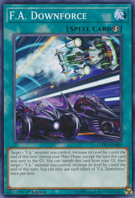 F.A. Downforce [COTD-EN089] Common - POKÉ JEUX