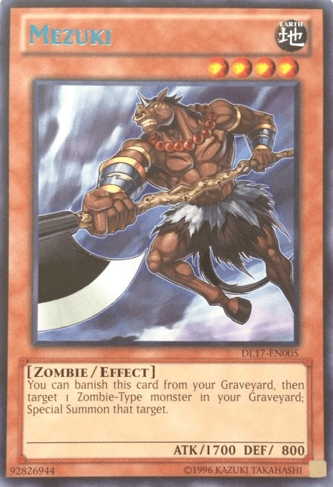Mezuki (Blue) [DL17-EN005] Rare - POKÉ JEUX