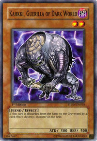 Kahkki, Guerilla of Dark World [STON-EN018] Common - POKÉ JEUX