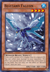 Blizzard Falcon [LTGY-EN012] Common - POKÉ JEUX