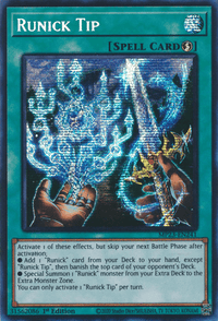 Runick Tip [MP23-EN241] Prismatic Secret Rare - POKÉ JEUX