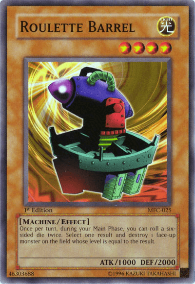 Roulette Barrel [MFC-025] Common - POKÉ JEUX