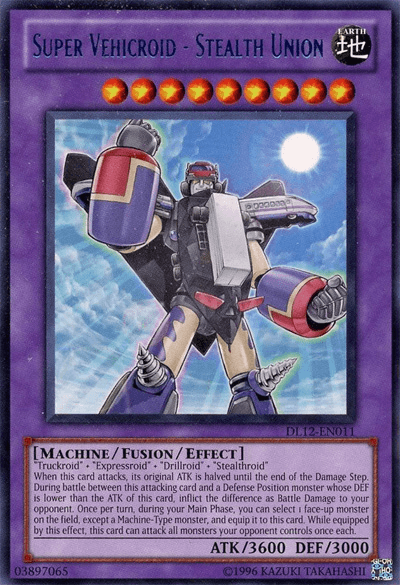 Super Vehicroid - Stealth Union (Blue) [DL12-EN011] Rare - POKÉ JEUX