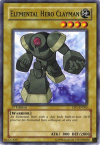 Elemental Hero Clayman [DP1-EN003] Common - POKÉ JEUX