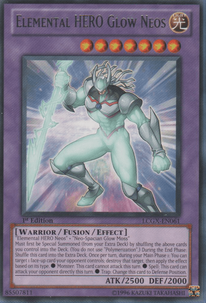 Elemental HERO Glow Neos [LCGX-EN061] Rare - POKÉ JEUX