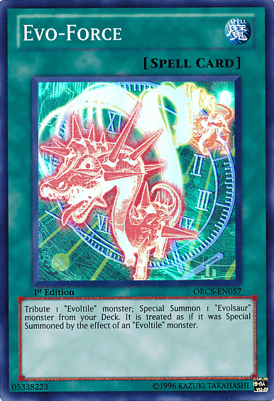 Evo-Force [ORCS-EN057] Super Rare - POKÉ JEUX