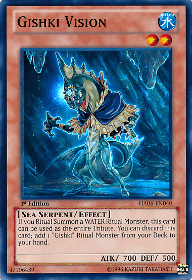 Gishki Vision [HA06-EN040] Super Rare - POKÉ JEUX