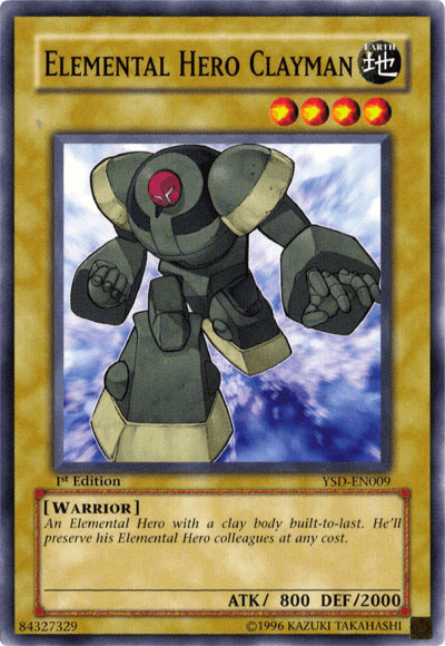 Elemental Hero Clayman [YSD-EN009] Common - POKÉ JEUX