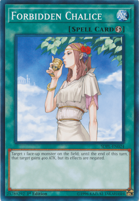 Forbidden Chalice [SDPL-EN024] Common - POKÉ JEUX