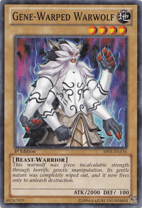 Gene-Warped Warwolf [BP01-EN116] Starfoil Rare - POKÉ JEUX
