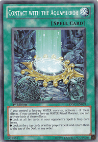 Contact with the Aquamirror [EXVC-EN059] Common - POKÉ JEUX