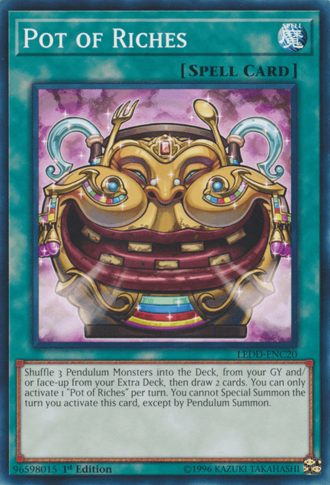 Pot of Riches [LEDD-ENC20] Common - POKÉ JEUX