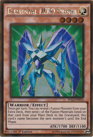 Elemental HERO Prisma [PGL2-EN072] Gold Rare - POKÉ JEUX