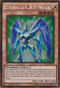 Elemental HERO Prisma [PGL2-EN072] Gold Rare - POKÉ JEUX