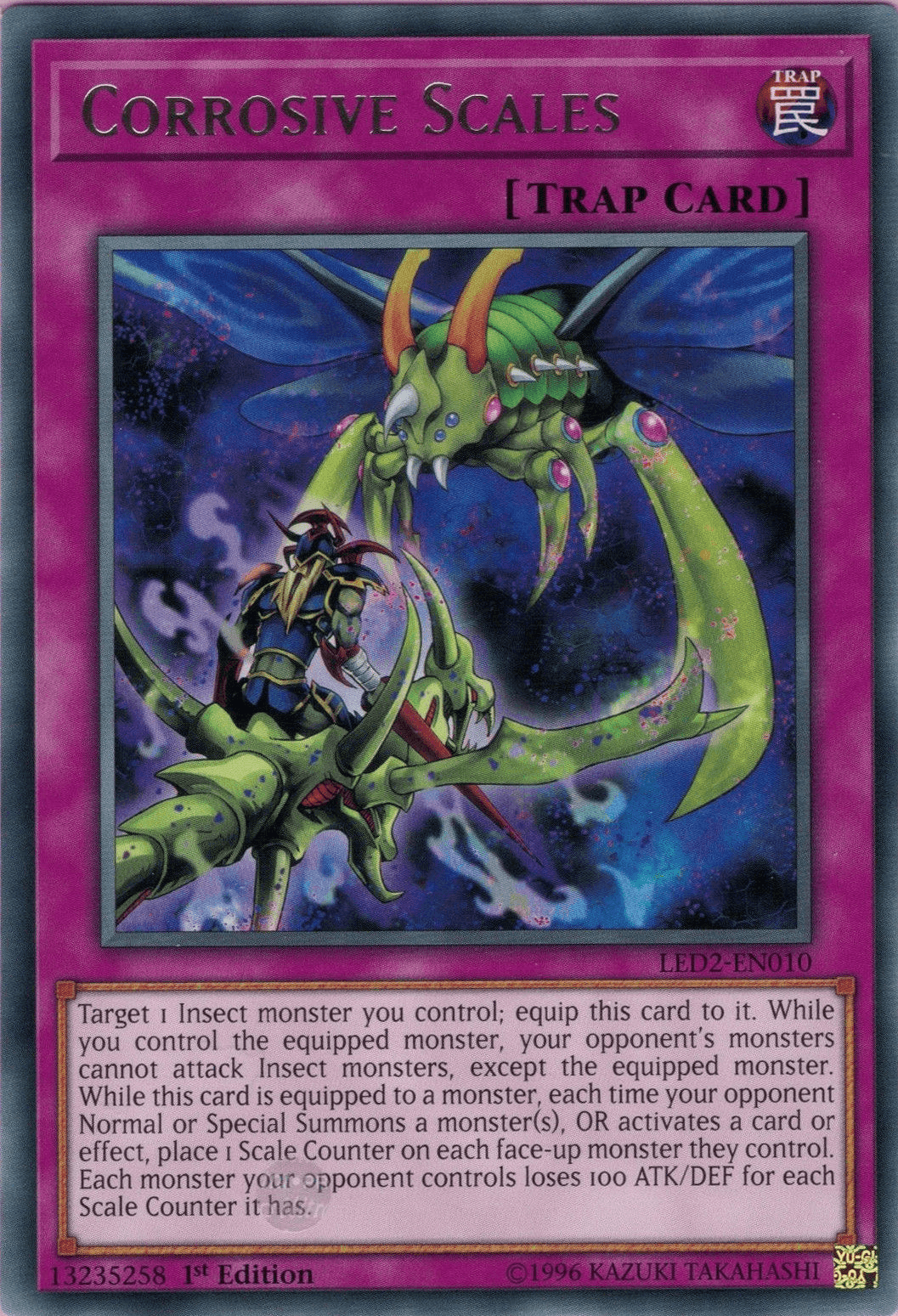 Corrosive Scales [LED2-EN010] Rare - POKÉ JEUX