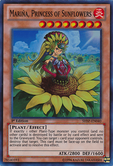 Marina, Princess of Sunflowers [SHSP-EN040] Super Rare - POKÉ JEUX