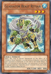 Gladiator Beast Retiari [TU03-EN006] Rare - POKÉ JEUX
