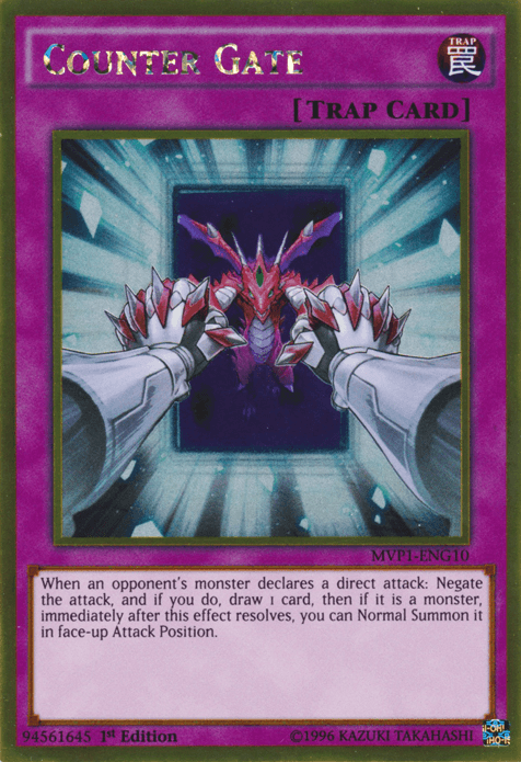 Counter Gate [MVP1-ENG10] Gold Rare - POKÉ JEUX