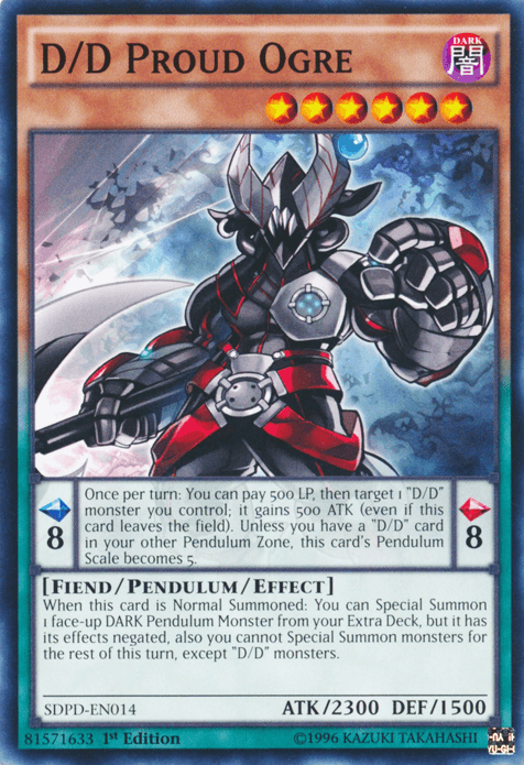D/D Proud Ogre [SDPD-EN014] Common - POKÉ JEUX
