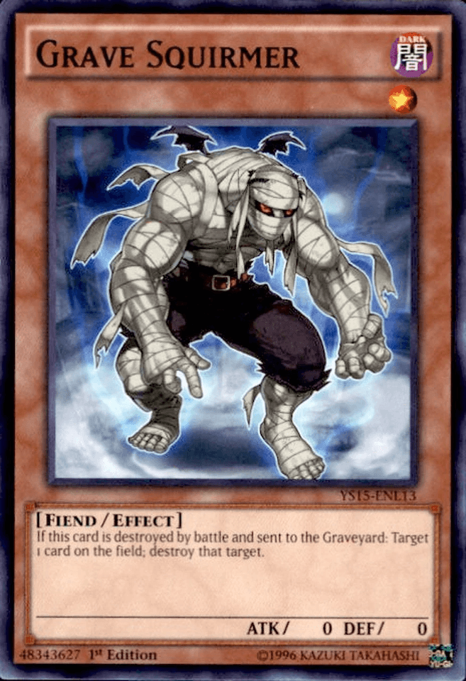 Grave Squirmer [YS15-ENL13] Common - POKÉ JEUX