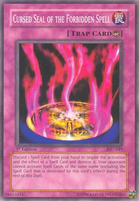 Cursed Seal of the Forbidden Spell [IOC-049] Common - POKÉ JEUX