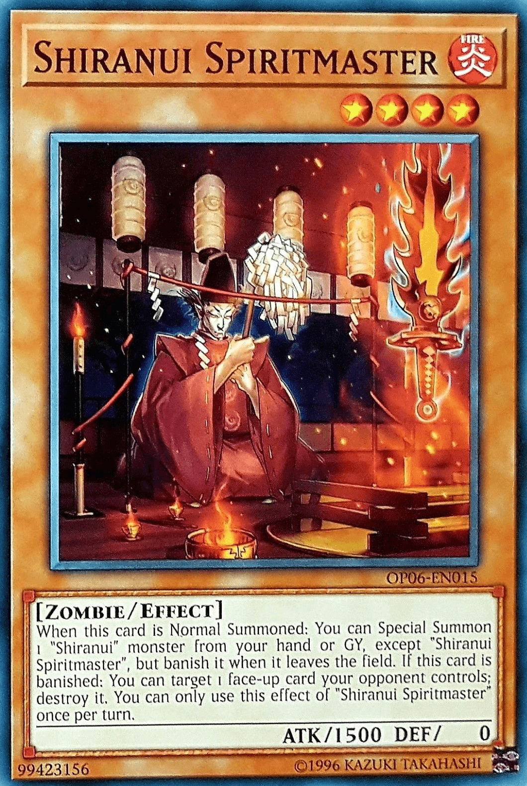 Shiranui Spiritmaster [OP06-EN015] Common - POKÉ JEUX