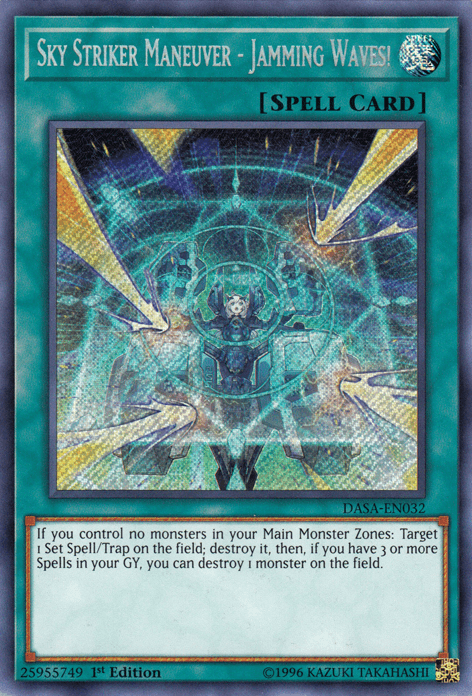 Sky Striker Maneuver - Jamming Waves! [DASA-EN032] Secret Rare - POKÉ JEUX