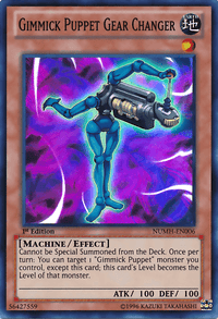 Gimmick Puppet Gear Changer [NUMH-EN006] Super Rare - POKÉ JEUX