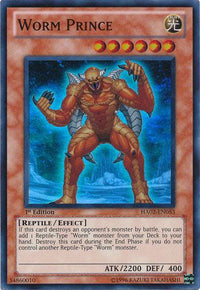Worm Prince [HA02-EN053] Super Rare - POKÉ JEUX