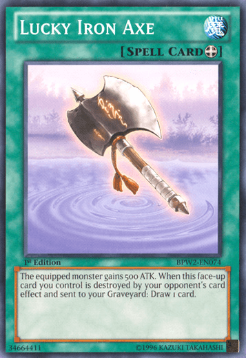 Lucky Iron Axe [BPW2-EN074] Common - POKÉ JEUX