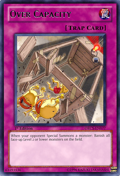 Over Capacity [ORCS-EN077] Rare - POKÉ JEUX