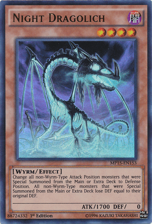 Night Dragolich [MP15-EN153] Ultra Rare - POKÉ JEUX