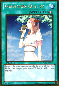Forbidden Chalice [PGLD-EN047] Gold Rare - POKÉ JEUX