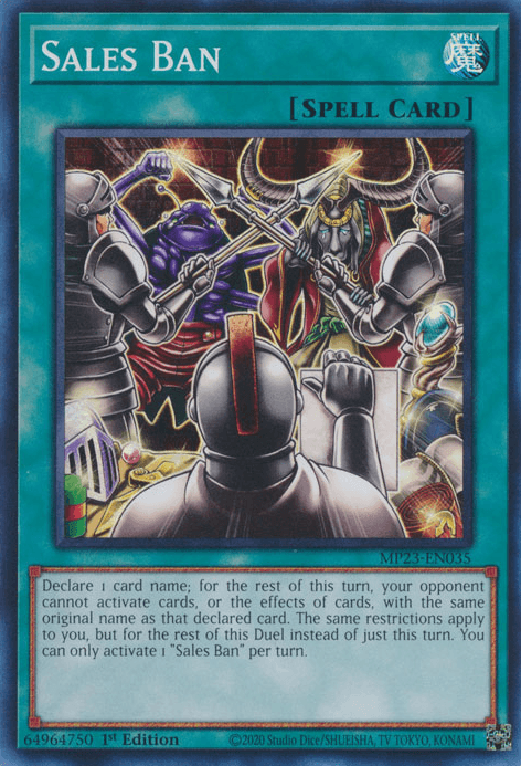 Sales Ban [MP23-EN035] Super Rare - POKÉ JEUX